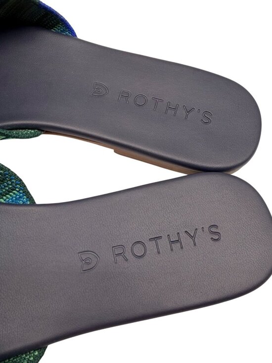 Rothy’s knotted jungle Flat Summer Vacation Beach sandals women’s Size 5 - Picture 8 of 10